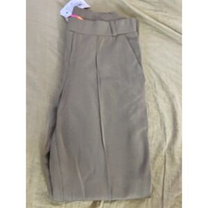 Vilagallo Camel Tailored Trousers Womens Size 38 EU Beige Dress Pants NWT Size 6